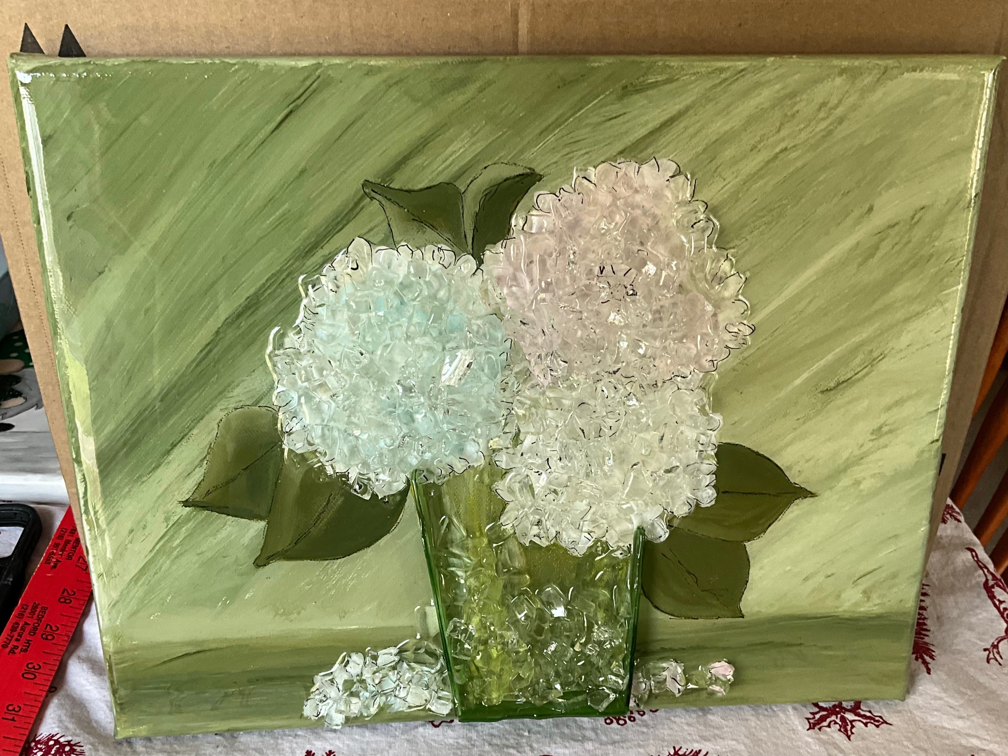 hydrangeas in vase