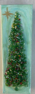 green christmas tree